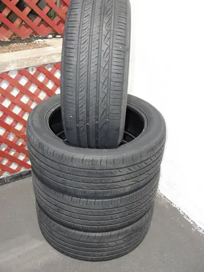 4--Hankook 235/50 R 19 -- Radial M & S 3 in excellent condition 1 requires minor repair(small nail)...