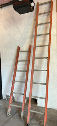 Ladders - two shorter ladders