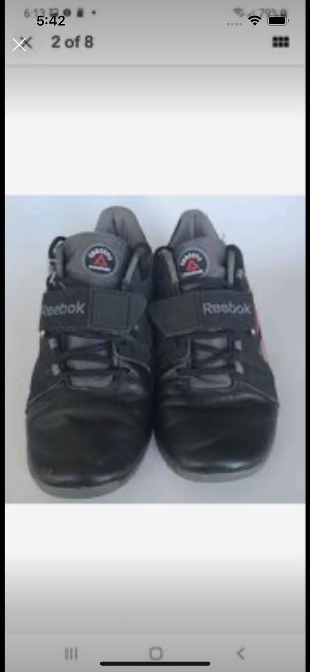 Reebok Crossfit Mens Sz 8 Training Lifting Shoes U-form with str in Men's Shoes in Kingston - Image 3