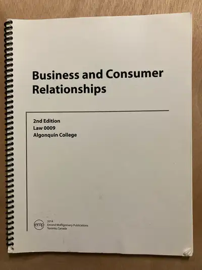 Business Consumer Relationships, View more