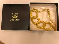 Vintage Park Lane gold tone large curb link short necklace $75