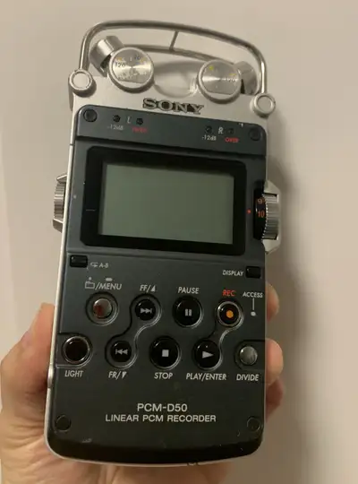 Sony PCM-D50, View more