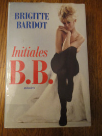 Mémoires "Initiales B.B." de Brigitte Bardot