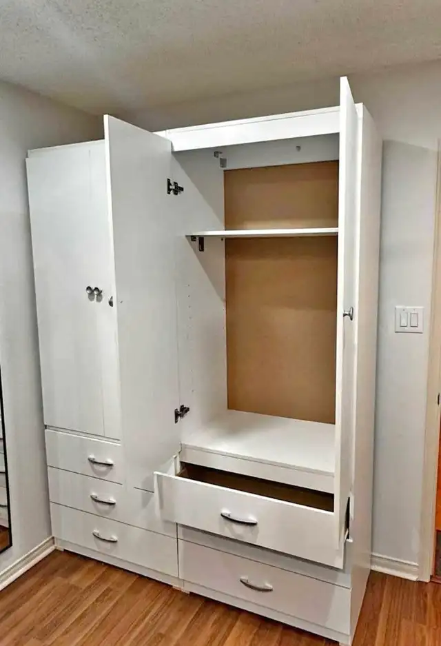 High Quality 2 Doors White Wordrobe For Sale Near Me 628637275840011210