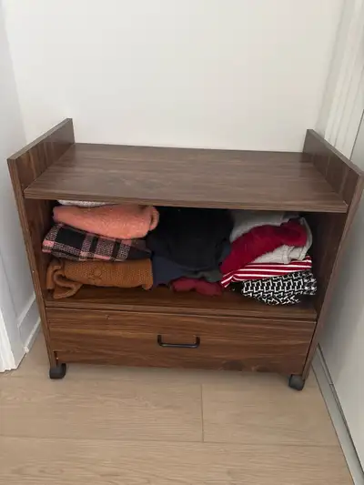 1 drawer cabinet with wheels, View more