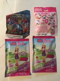Mega Blocks Figurines Enfants Barbie Hello Kitty Lot