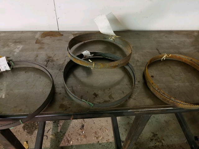Four 1 1/16" wide bandsaw blades in Power Tools in Hamilton