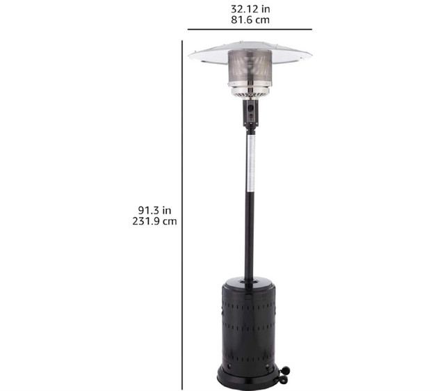 Amazon Basics Residential or Commercial Outdoor Patio Heater.  in Patio & Garden Furniture in Mississauga / Peel Region - Image 4