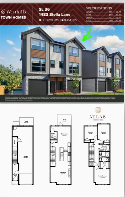 Located in Westhills/Langford, with a great mouton view, available starting from Feb 1, 2026. Built...