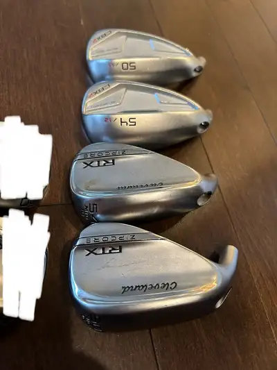Nice Lefty Wedge Heads (Cleveland RTX Zipcore/CBX2), View more