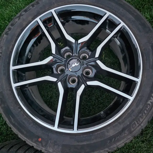 235/50/18 Nexne winter tires with Ford Mustand OEM rims 5x114.3 in Tires & Rims in Markham / York Region - Image 4