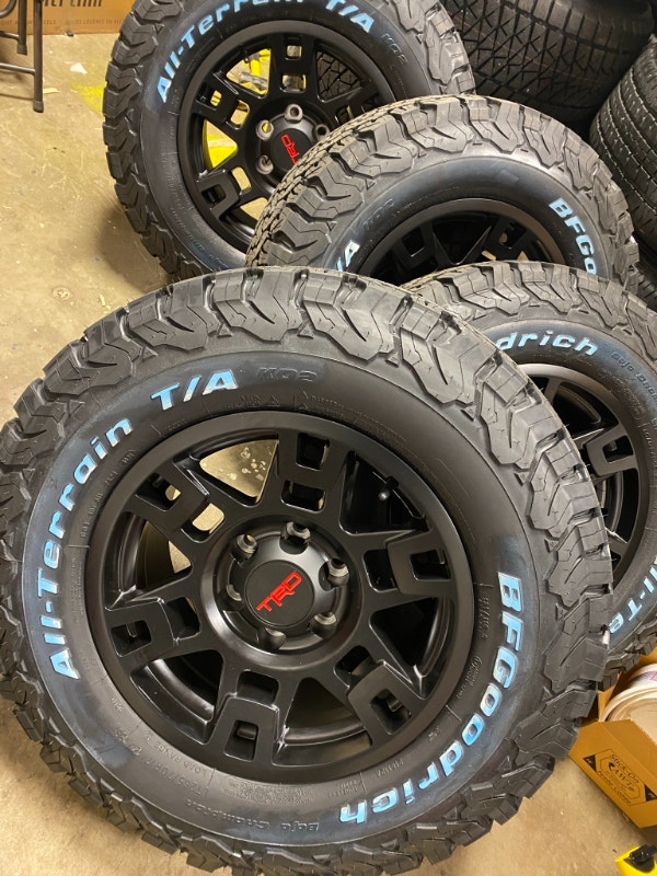 Toyota 4Runner / 20002023 TRD wheels and tires Tires & Rims