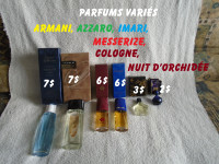 Parfums variés de qualité