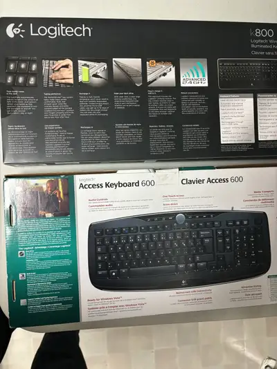 Logitech keyboard, View more