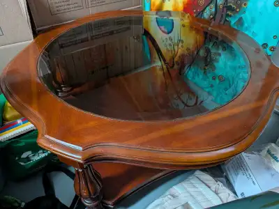 Round coffee table, View more