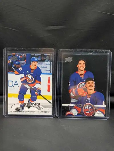 matthew schaefer young guns lot of 2, View more