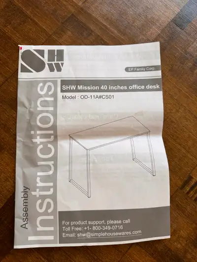 Selling used Table and chair ( office work), View more