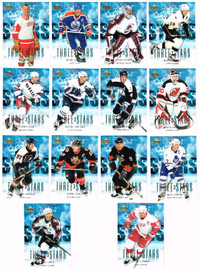 CARTE DE HOCKEY Upper Deck Three Stars HOWE SET COMPLET