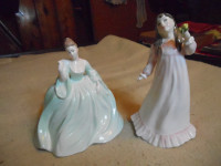 Royal Doulton & Coalport Female Figurines.