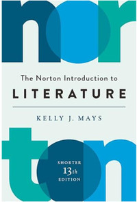 The Norton Introduction to Literature, 13th Edition by K. Mays