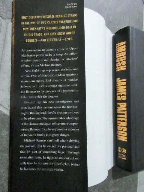 ~~AMBUSH~~ James PATTERSON & James O. BORN in Fiction in Ottawa - Image 3