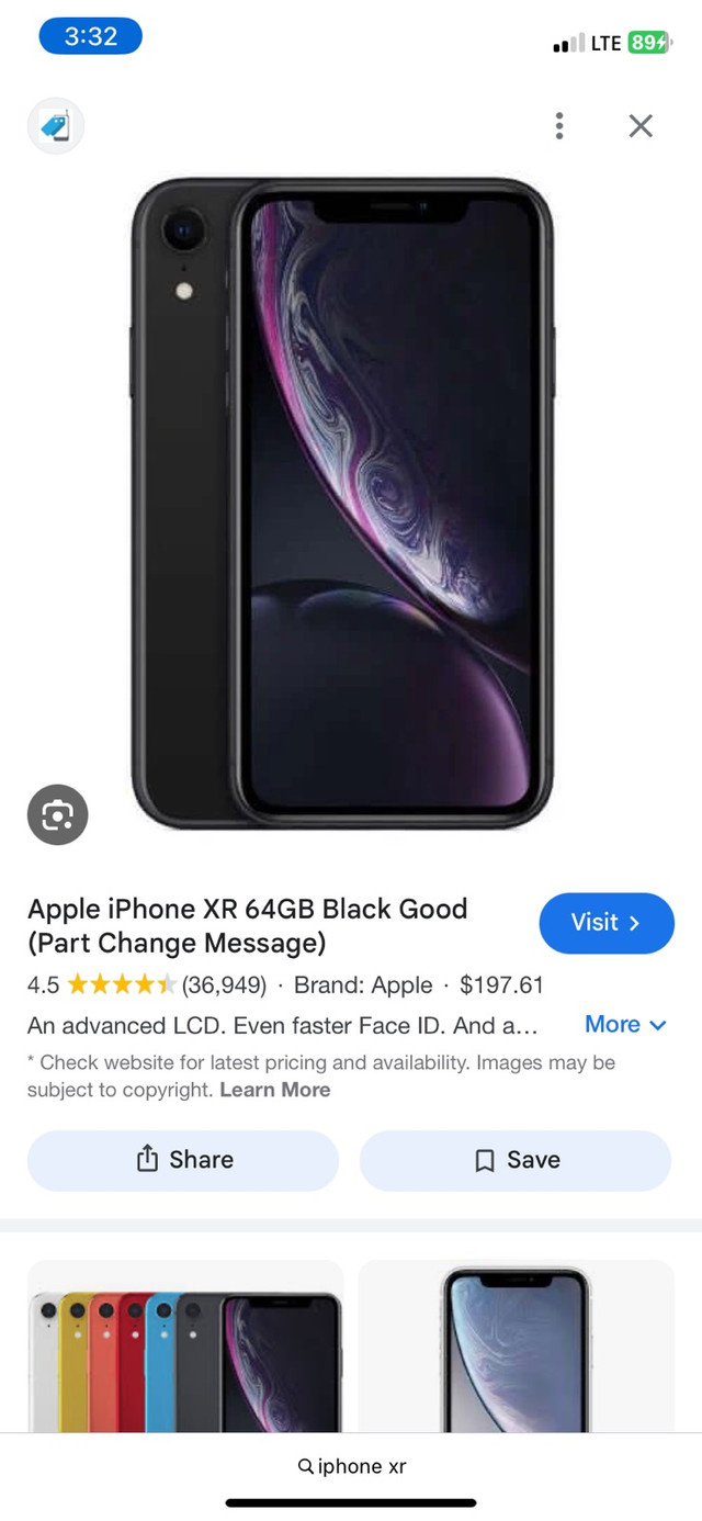 iPhone XR in Cell Phones in Grand Bend - Image 3