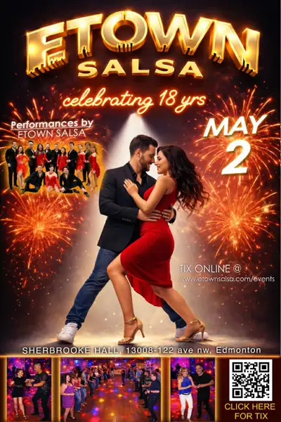 LATIN DANCE PARTY "ETOWN SALSA CELEBRATING 18 YEARS", View more