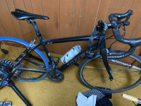 *Reduced*Road bike and indoor trainer 