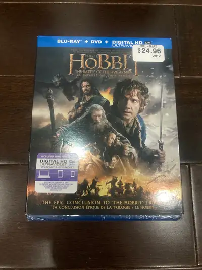 the hobbit the battle of five armies blu ray + dvd, View more