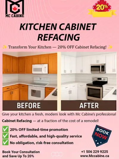 “Kitchen Cabinet Refacing – Save Thousands | Mc Cabine", View more