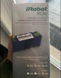 BNIB ROOMBA IRobot Xlife authentic extended life battery