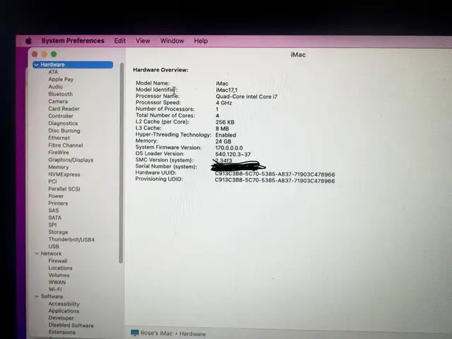 Apple iMac 27-inch Retina 5K (Late 2015) great condition in Desktop Computers in Markham / York Region - Image 7