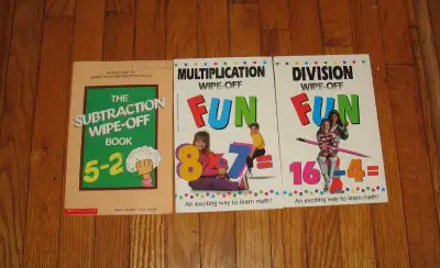 Math Books , wipe off S, View more