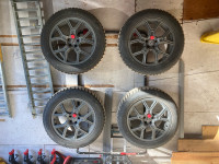 5x108 245/55R19 Winter Tires and Rims