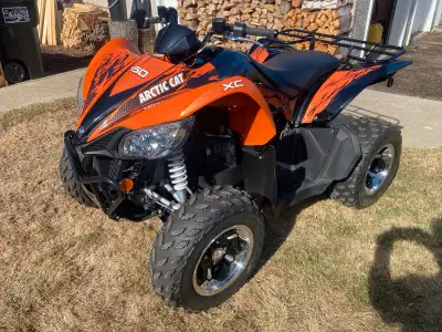 2015 Arctic Cat XC450 , high and low range, shift on fly 4x4 , rear rack and trailer hitch, mint con...