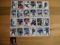 26 cartes de hockey de 1997