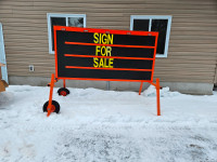 PORTABLE SIGN FOR SALE