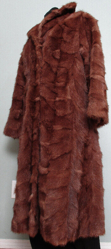Women's Genuine/Real Fur Winter Coat - Brown with Reddish Hue in Women's - Tops & Outerwear in Kelowna