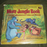Vintage 1969 Disney More Jungle Book Vinyl LP Record