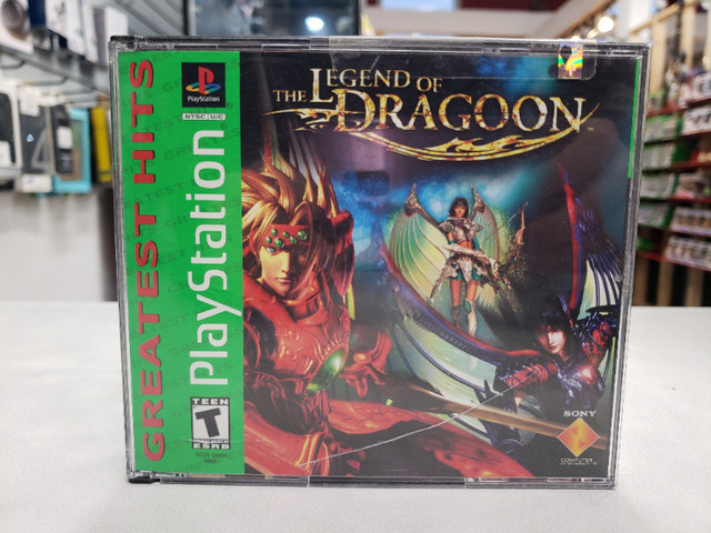 The Legend of Dragoon PS1 in Older Generation in Summerside