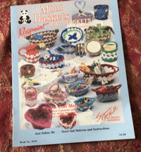 Mini Baskets Rag Baskets 6 page directions booklet