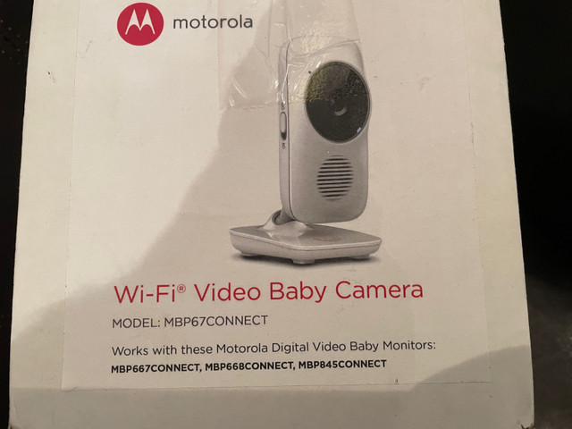 Motorola digital baby monitor camera(boxed) dans Barrières, moniteurs et sécurité  à Ville de Montréal