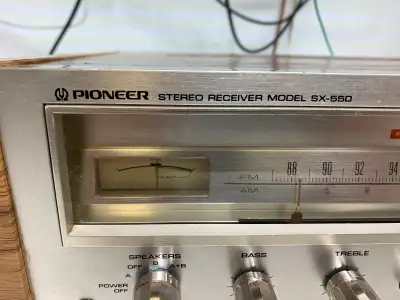 Pioneer Stereo Receiver Model SX-550, View more