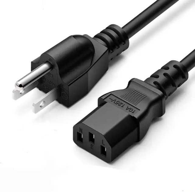 TV Power Cord Cable Samsung LG TCL Sony PS3 PS4 XBOX RCA Laptop in Other in Ottawa - Image 5