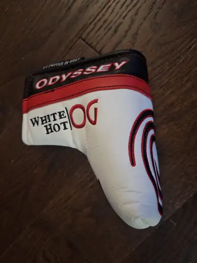 Odyssey White Hot OG Large Blade Putter Headcover – Original New, View more