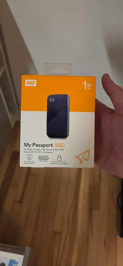 WD My Passport SSD 1 To ( boite sceller) , View more