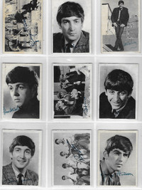 WTB 1964 Beatles A & B. C. CHEWING GUM CARDS  Series 2