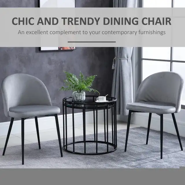Beautiful velvet touch dining chair  in Chairs & Recliners in Markham / York Region - Image 6