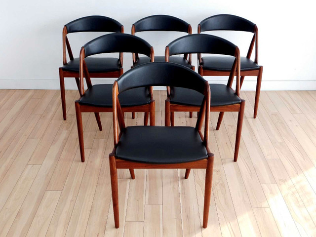 Kai Kristiansen Dining Chairs Model 31 by Schou Andersen Møbelfa dans Chaises, Fauteuils inclinables  à Ouest de l’Île - Image 3