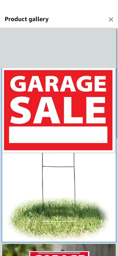 GARAGE SALE, View more